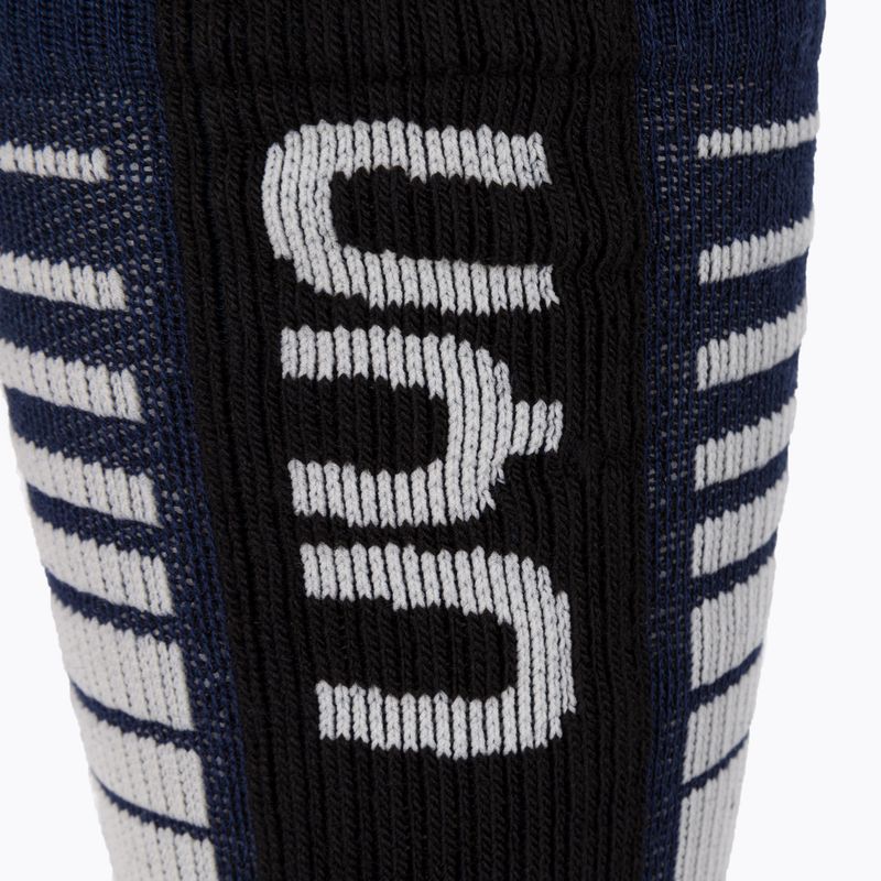 Skarpety snowboardowe męskie UYN Ski Snowboard dark blue/grey melange 3
