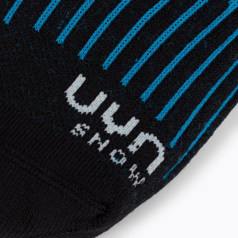 Skarpety snowboardowe damskie UYN Ski Snowboard turquoise/black 4