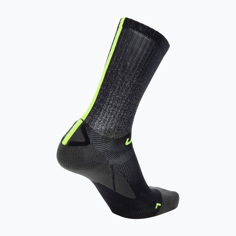 Skarpety męskie UYN Aero black/lime 2