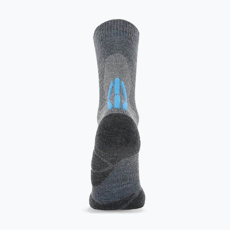 Skarpety damskie Uyn Trekking 2IN Merino Mid mid grey/turquoise 3