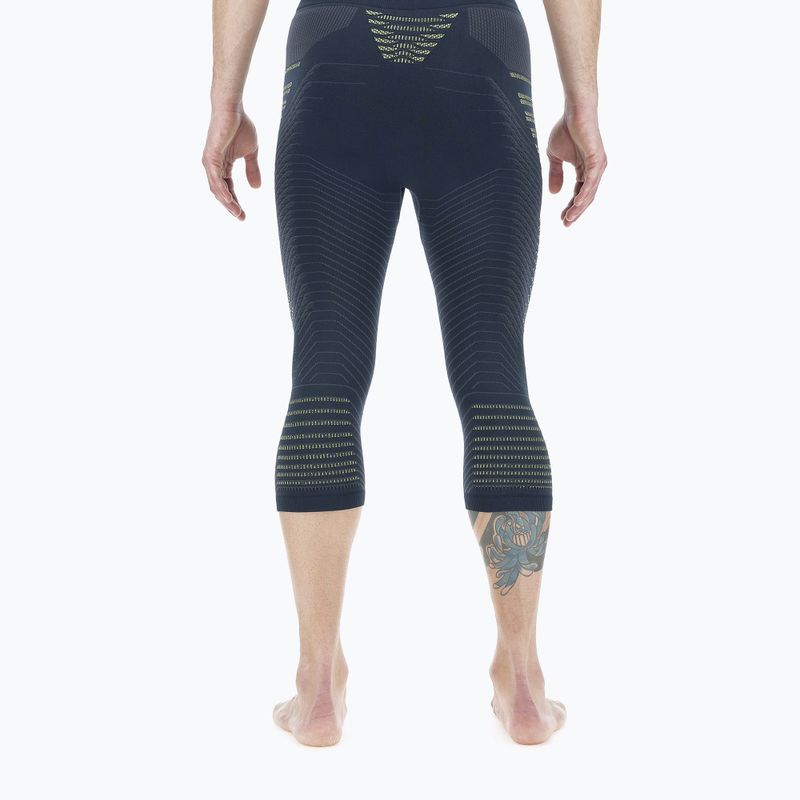Spodnie termoaktywne męskie UYN Resilyon Ue UW Medium dark blue/yellow 5