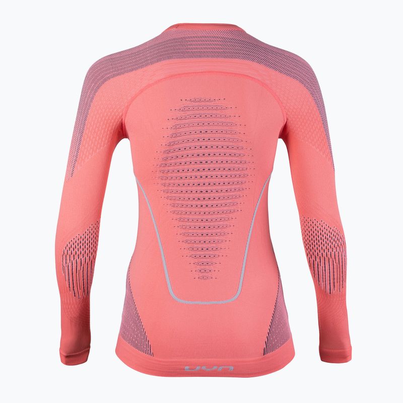 Bluza termoaktywna damska UYN Evolutyon UW Shirt strawberry/ pink/ turquoise 2