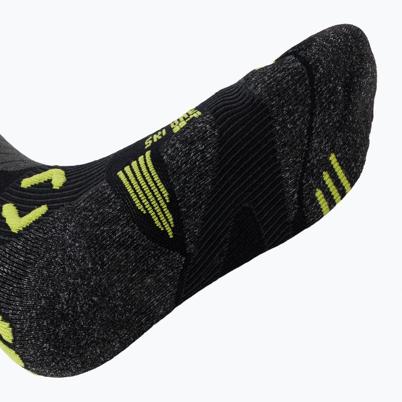 Skarpety narciarskie męskie UYN Ski One Merino black/lime 5