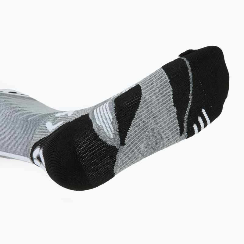 Skarpety narciarskie męskie UYN Ski One Merino grey melange/white 5