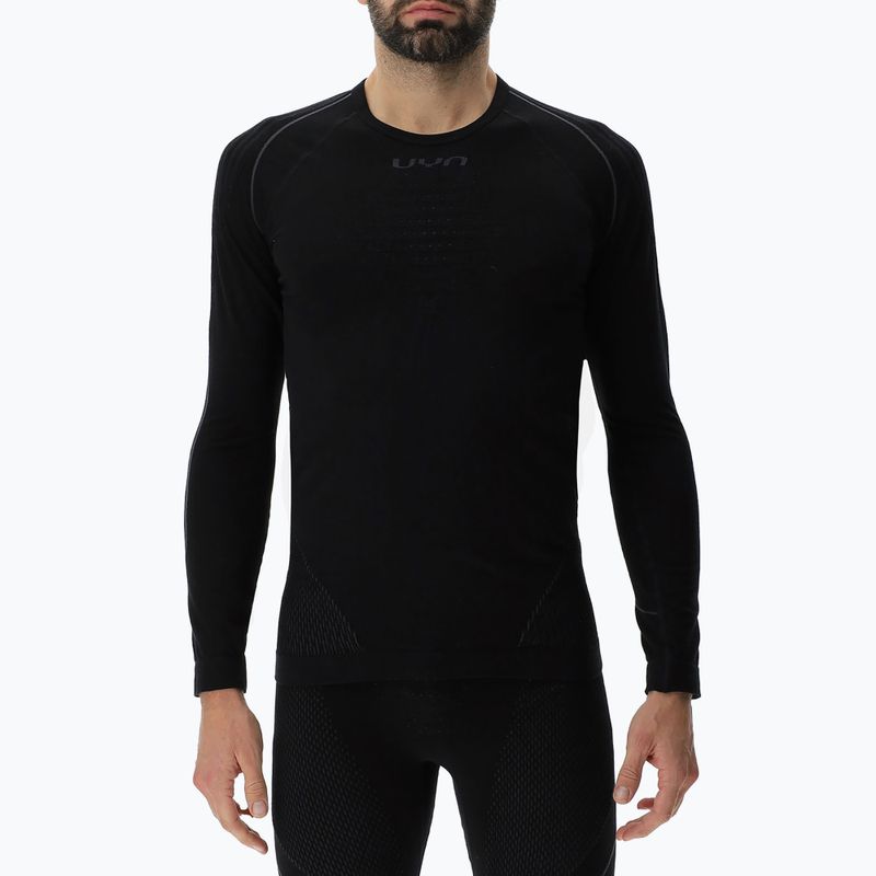 Bluza termoaktywna męska UYN Evolutyon Biotech black 9