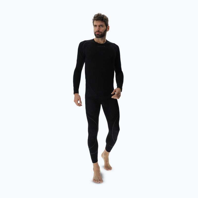 Bluza termoaktywna męska UYN Evolutyon Biotech black 2