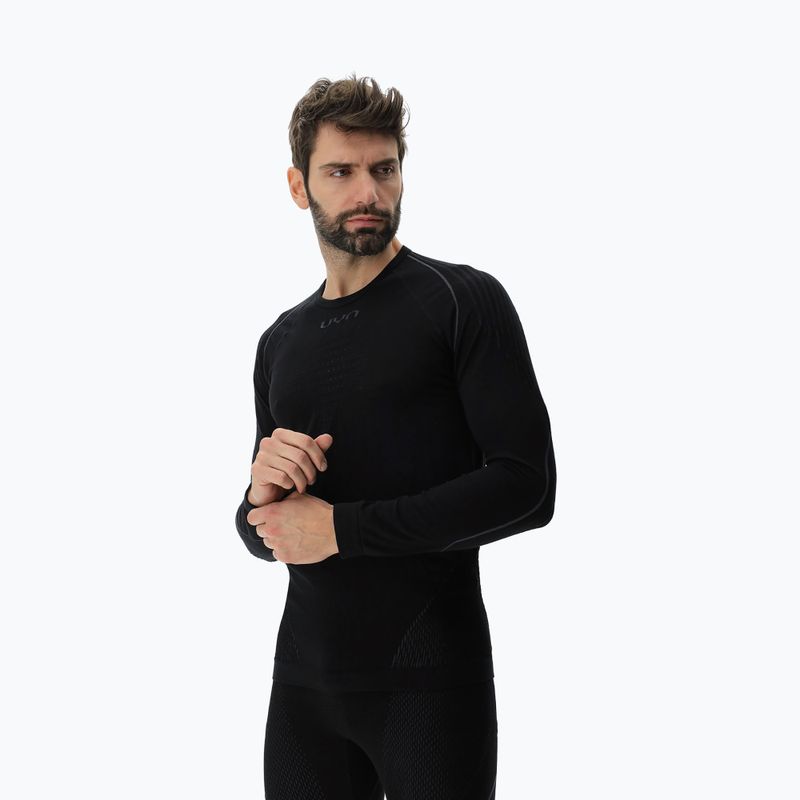 Bluza termoaktywna męska UYN Evolutyon Biotech black 4