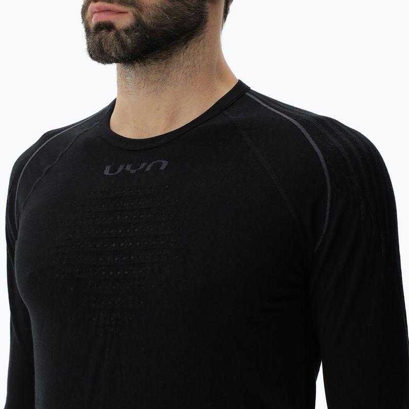 Bluza termoaktywna męska UYN Evolutyon Biotech black 6