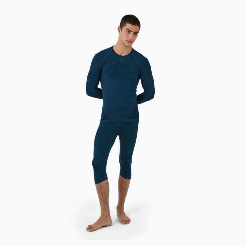 Bluza termoaktywna męska UYN Evolutyon Biotech blue poseidon 2
