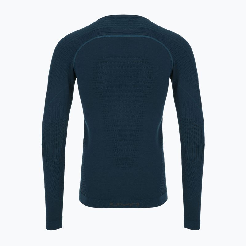 Bluza termoaktywna męska UYN Evolutyon Biotech blue poseidon 4