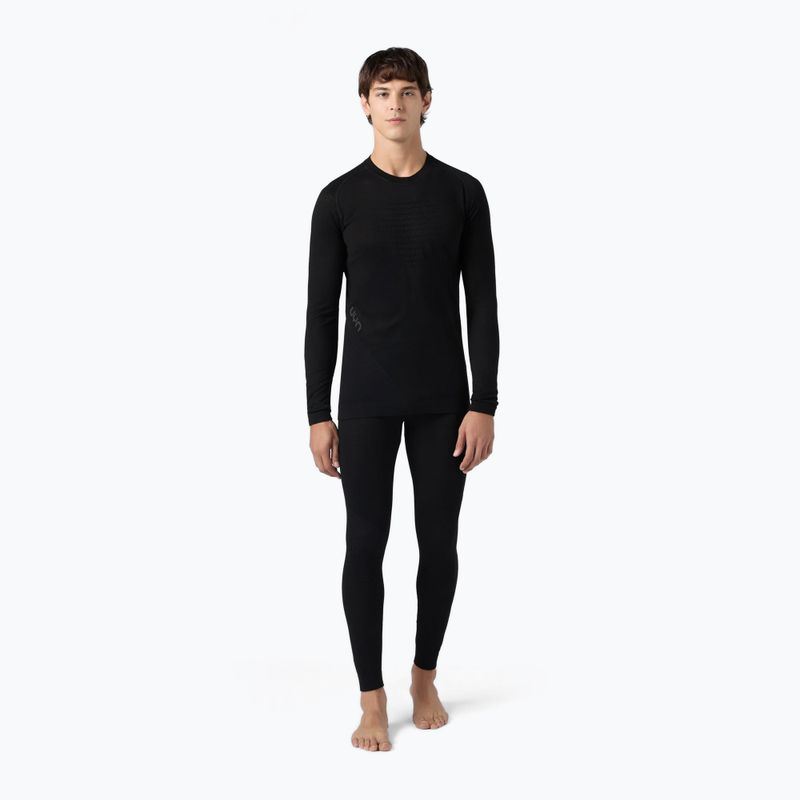 Bluza termoaktywna męska UYN Fusyon Biotech black 2