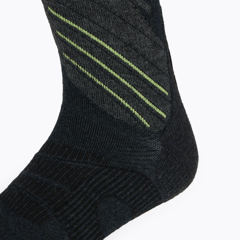 Skarpety narciarskie męskie UYN Ski One Comfort Fit anthracite/lime 3
