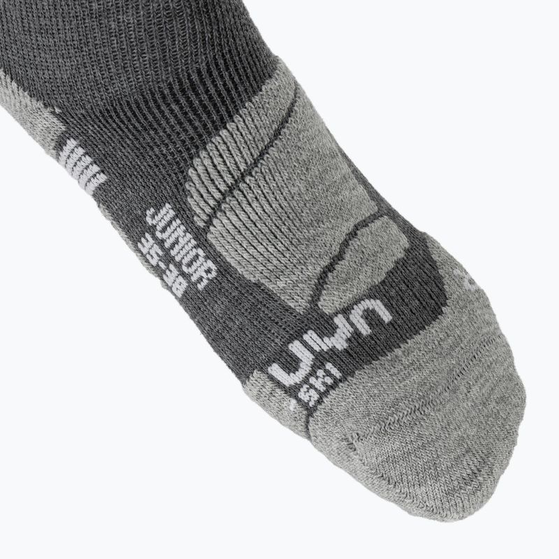 Skarpety narciarskie dziecięce UYN Junior Ski grey 3