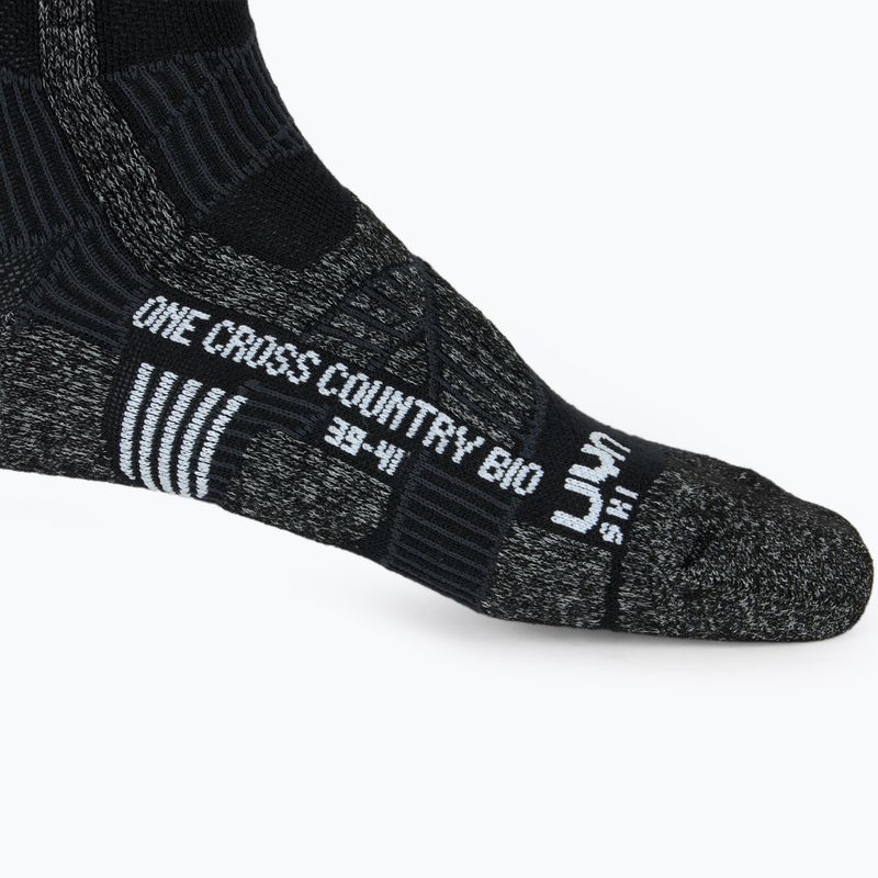 Skarpety narciarskie męskie UYN Ski Cross Country One Bio black/anthracite 4