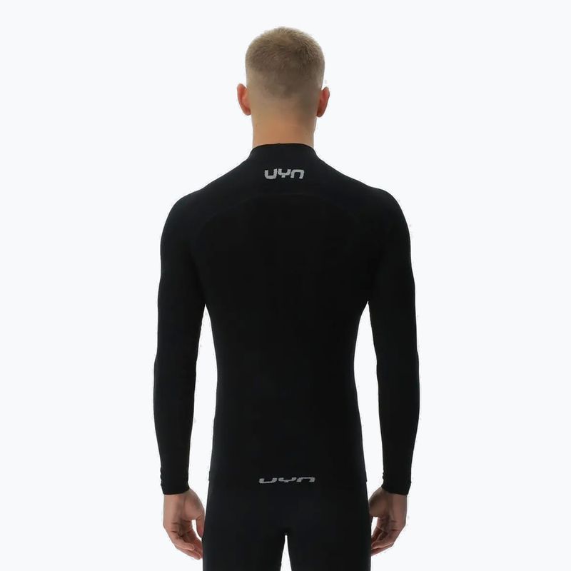 Bluza termoaktywna męska UYN Elevatyon Biomorph LS Turtle Neck black 3