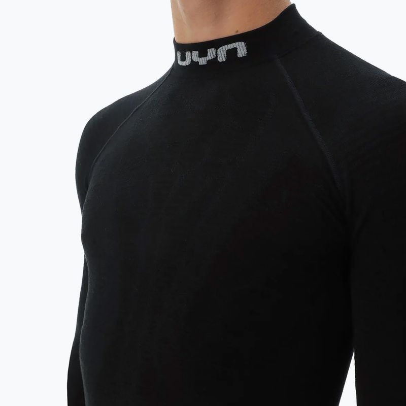Bluza termoaktywna męska UYN Elevatyon Biomorph LS Turtle Neck black 5
