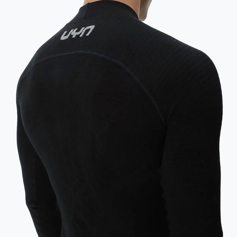 Bluza termoaktywna męska UYN Elevatyon Biomorph LS Turtle Neck black 6