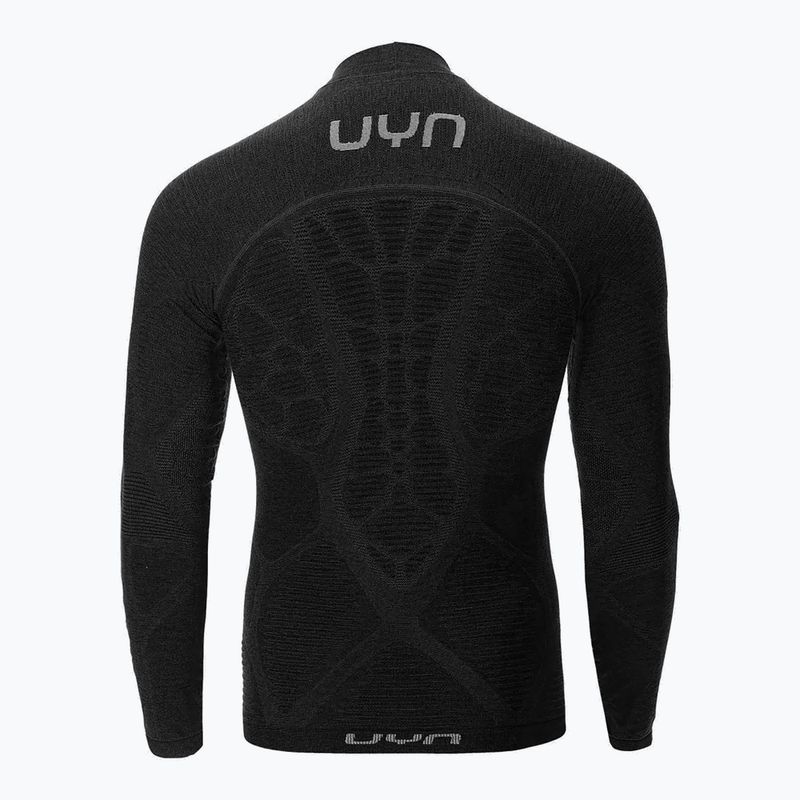 Longsleeve termoaktywny męski UYN Elevatyon Biomorph LS Turtle Neck black 8