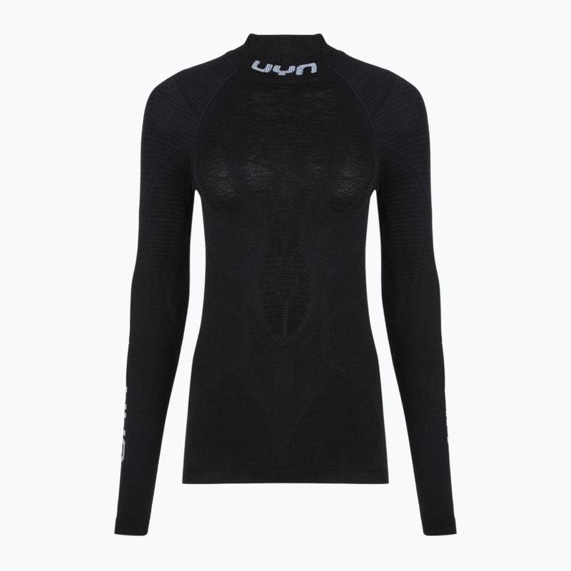 Longsleeve termoaktywny damski UYN Elevation Biomorph Turtle Neck black 8