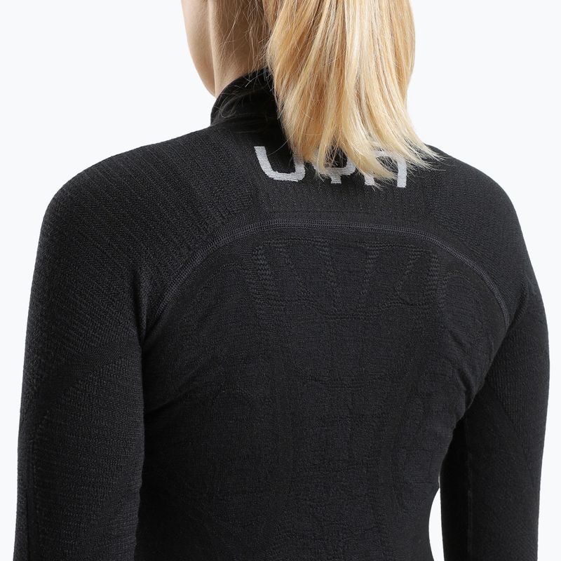 Longsleeve termoaktywny damski UYN Elevation Biomorph Turtle Neck black 7