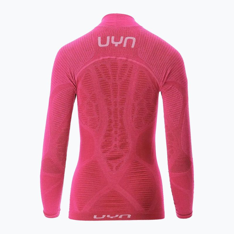 Longsleeve termoaktywny damski UYN Elevation Biomorph LS Turtle Neck pink yarrow 8