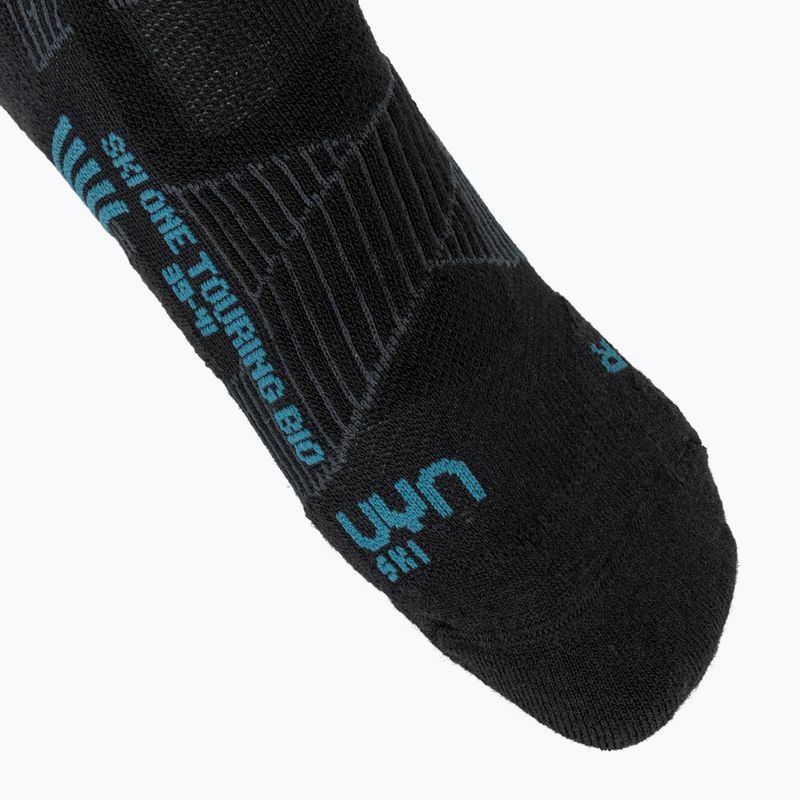 Skarpety narciarskie męskie UYN Ski Touring One Bio black/blue 3