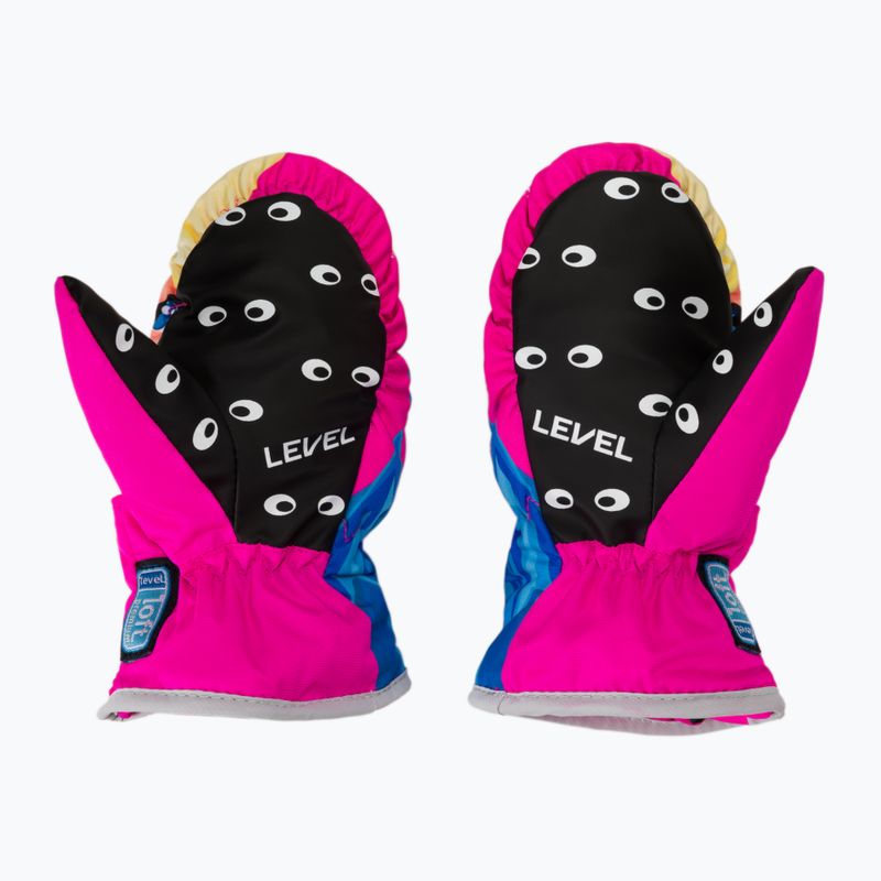 Rękawice snowboardowe dziecięce Level Animal Mitt gold 2