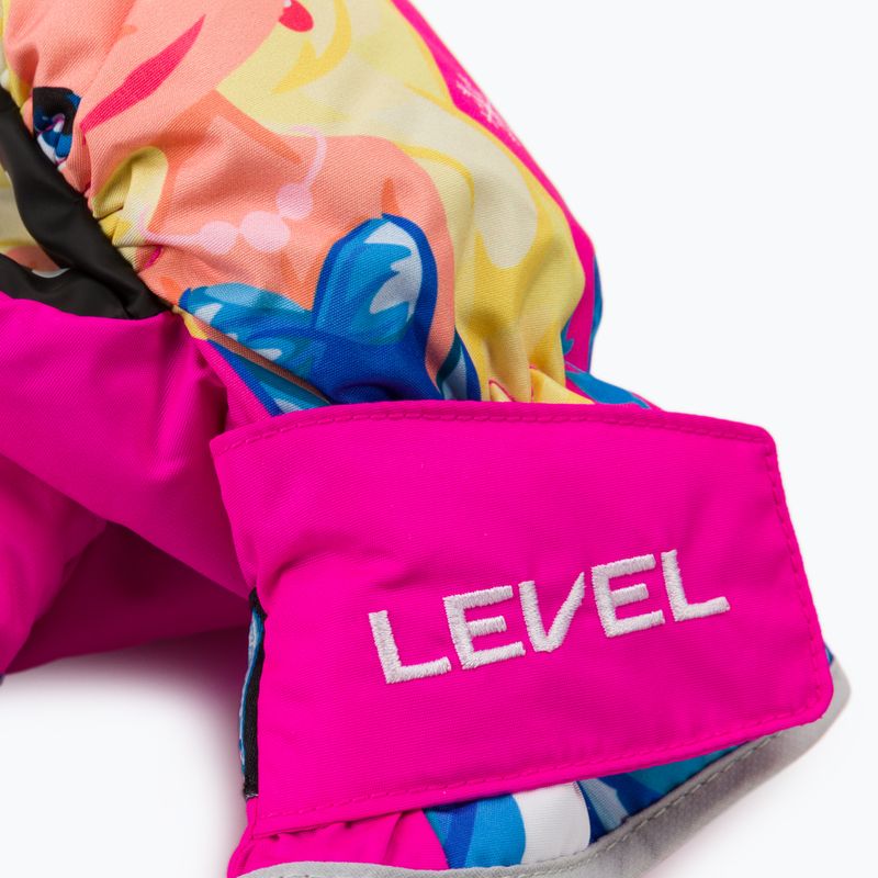 Rękawice snowboardowe dziecięce Level Animal Mitt gold 4