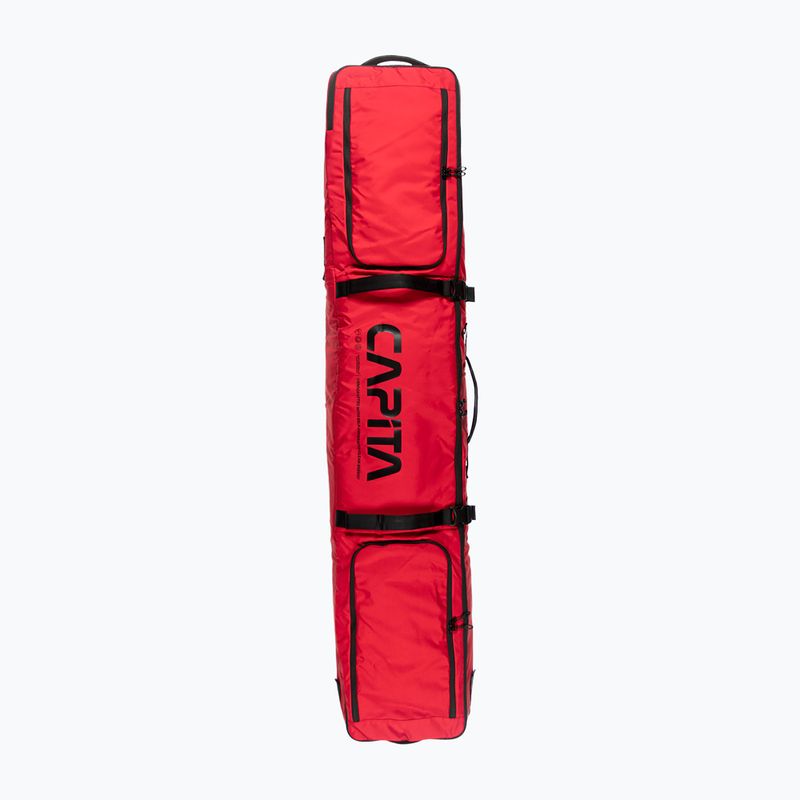 Pokrowiec na deskę snowboardową CAPiTA Wheeled Board Bag '26 red