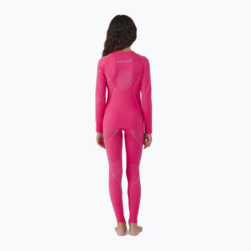 Komplet bielizny termoaktywnej dziecięcej UYN Junior Visyon 2.0 sweet pink 2