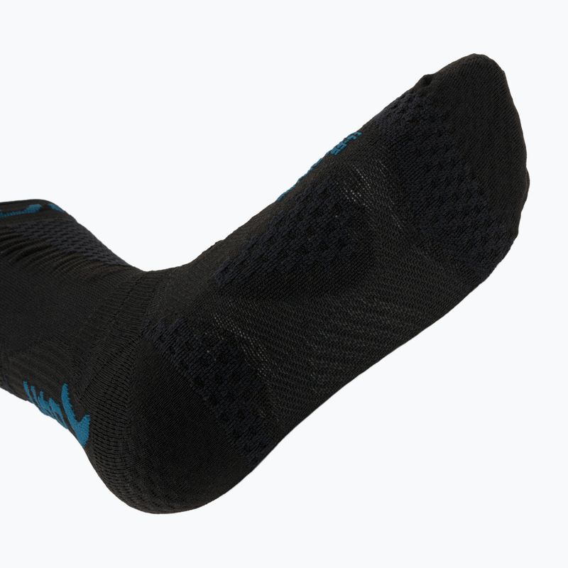 Skarpety narciarskie męskie UYN One Pure Snow black/blue 5