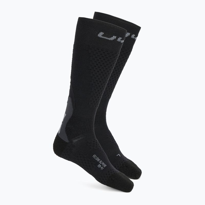 Skarpety narciarskie męskie UYN Ski One Alpine Merino black/grey