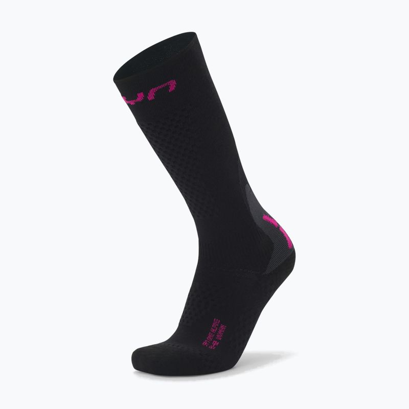 Skarpety narciarskie damskie UYN Ski One Alpine Merino black/pink 5