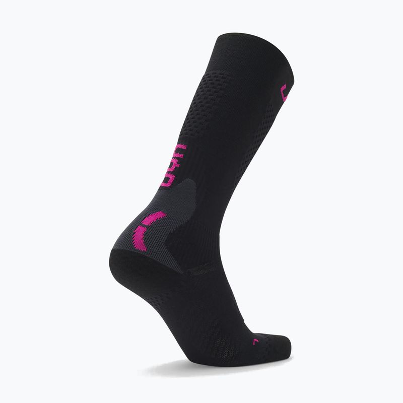 Skarpety narciarskie damskie UYN Ski One Alpine Merino black/pink 6