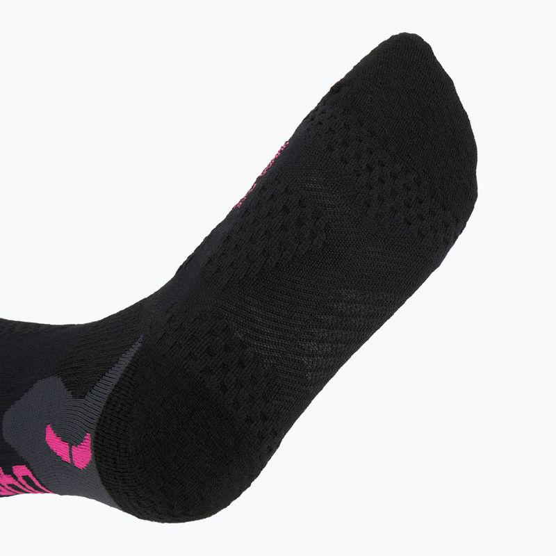 Skarpety narciarskie damskie UYN Ski One Alpine Merino black/pink 4