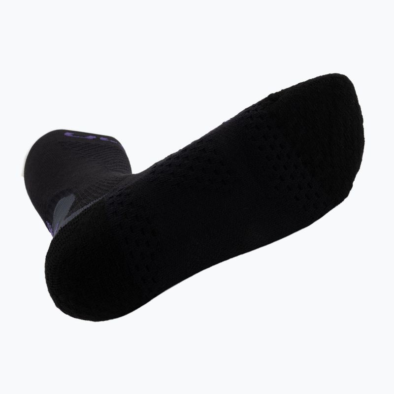 Skarpety narciarskie damskie UYN Ski One Alpine Merino Socks black/violet 4