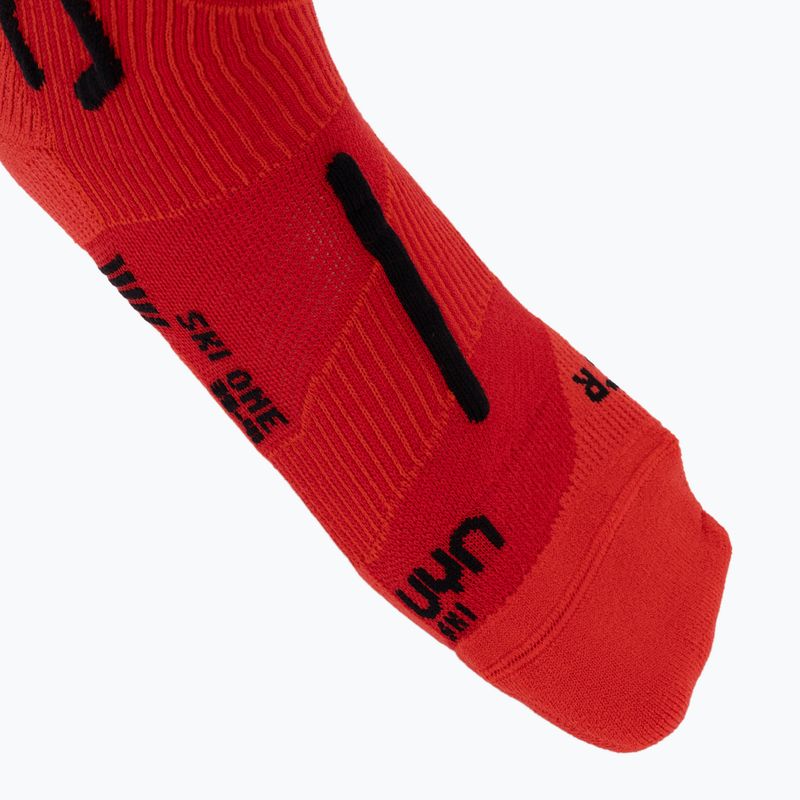 Skarpety narciarskie męskie Uyn Ski One Merino Socks red 3