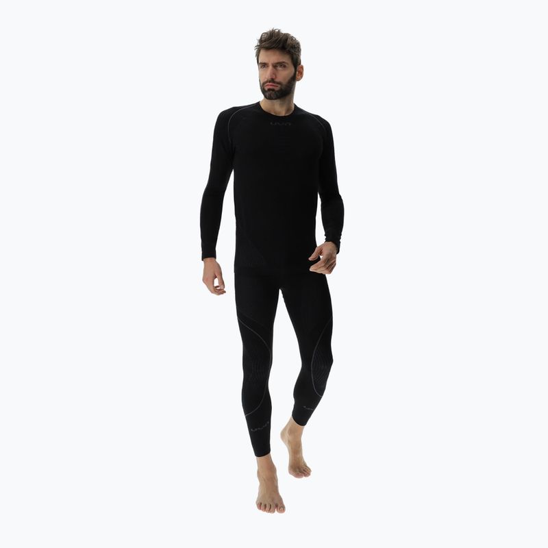 Bluza termoaktywna męska UYN Evolutyon Biotech np black 2