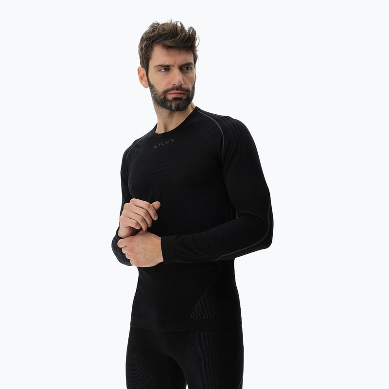 Bluza termoaktywna męska UYN Evolutyon Biotech np black 3