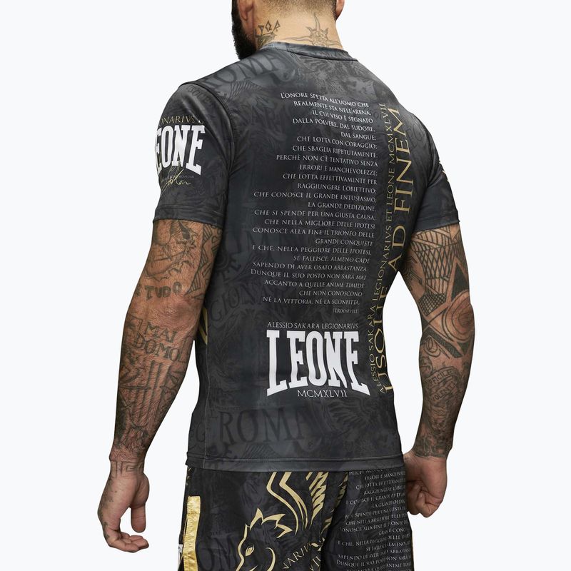 Rashguard LEONE 1947 Legionarvis rashguard black 4