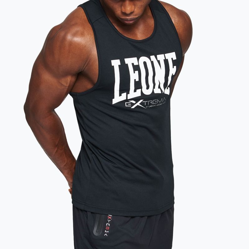 Tank top treningowy LEONE 1947 Logo Tank black 4