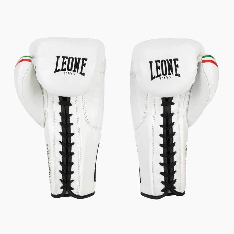 Rękawice bokserskie LEONE 1947 Shock Plus white 3