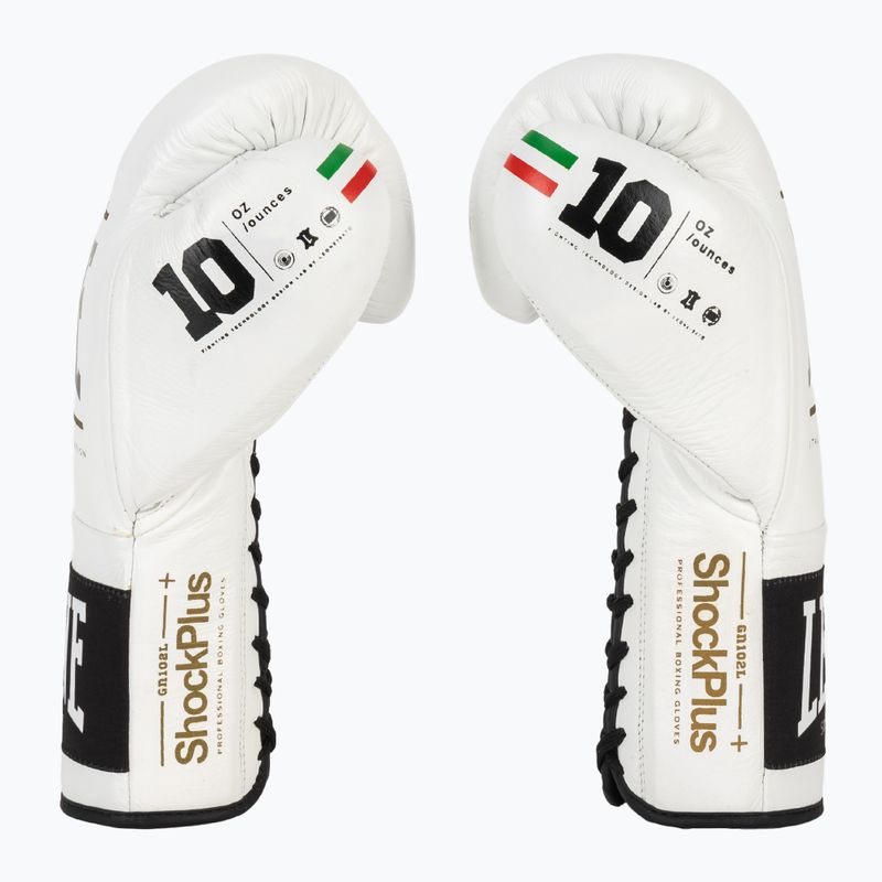 Rękawice bokserskie LEONE 1947 Shock Plus white 4