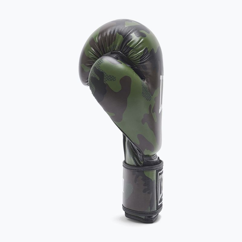 Rękawice bokserskie LEONE 1947 Camo green mimetic 9