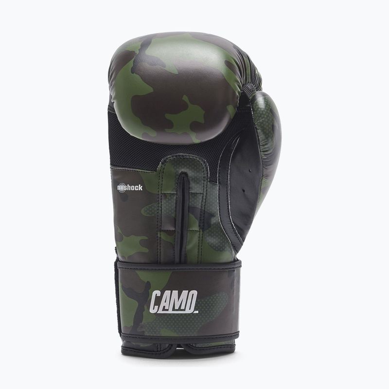 Rękawice bokserskie LEONE 1947 Camo green mimetic 10