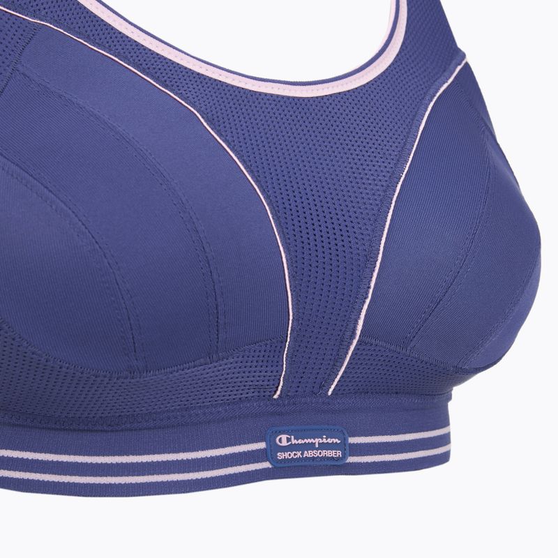 Biustonosz treningowy Shock Absorber Ultimate Run Bra blue 3
