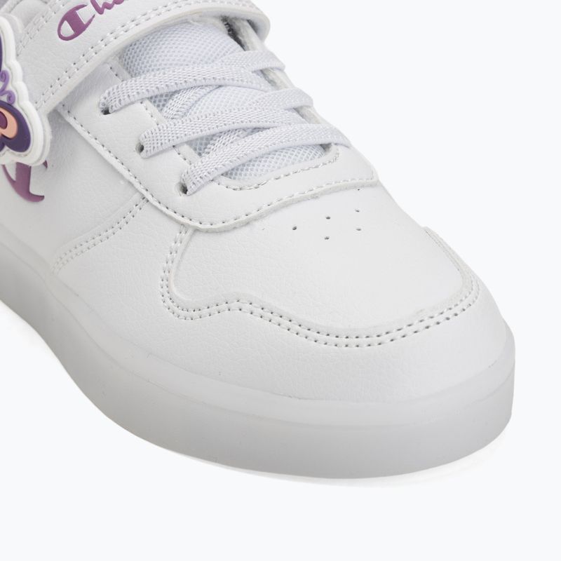 Buty dziecięce Champion GLW G PS Low Cut white/purple 7