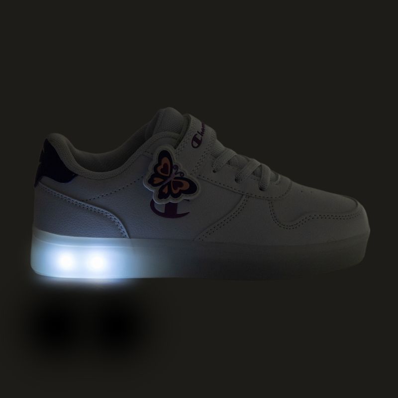Buty dziecięce Champion GLW G PS Low Cut white/purple 8