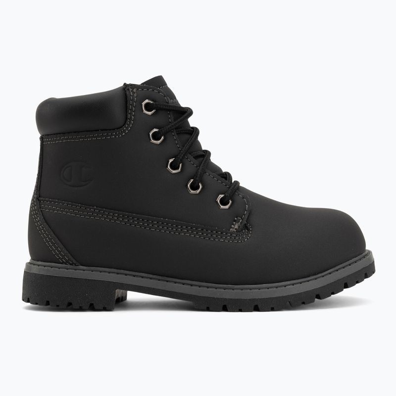 Buty dziecięce Champion Upstate 3.0 PS Mid Cut triple black 2
