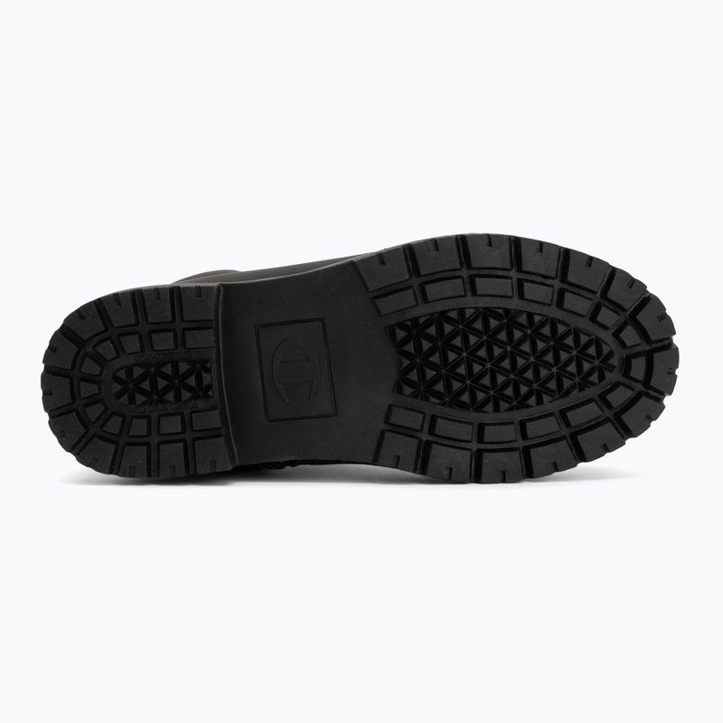 Buty dziecięce Champion Upstate 3.0 PS Mid Cut triple black 4